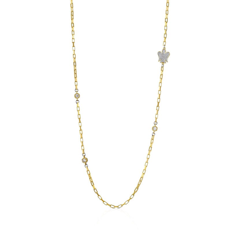 XIXLES Collana Con Ali D'angelo, Coppia Di Collane In Argento Sterling 925, Con Ciondolo A Forma Di Ali D'angelo, Con Zirconi, Coppia Di Gioielli In Bianco E Nero, Regalo Per Coppie, Argento - Foto 4